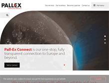 Tablet Screenshot of pallex.com